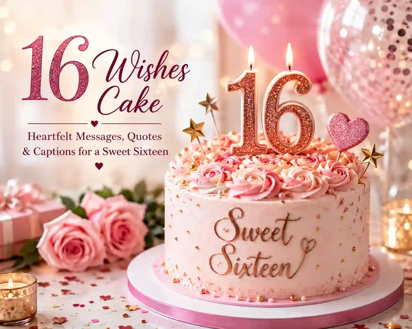 16 Wishes Cake