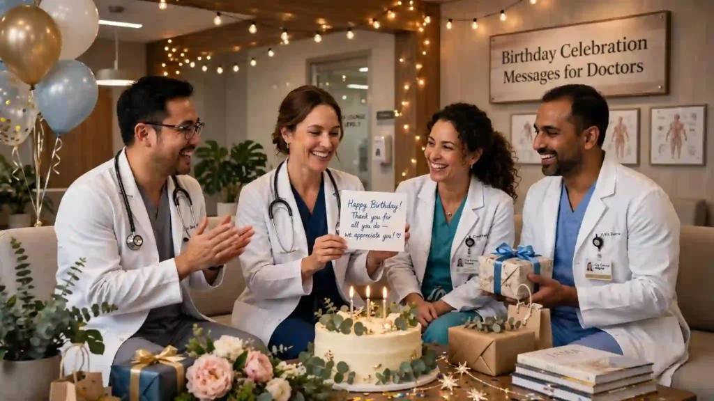 Birthday Celebration Messages for Doctors