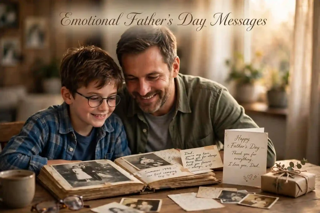 Emotional Father's Day Messages