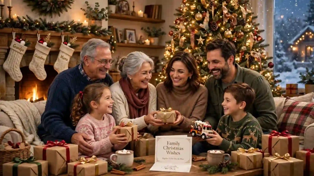 Family Christmas Wishes