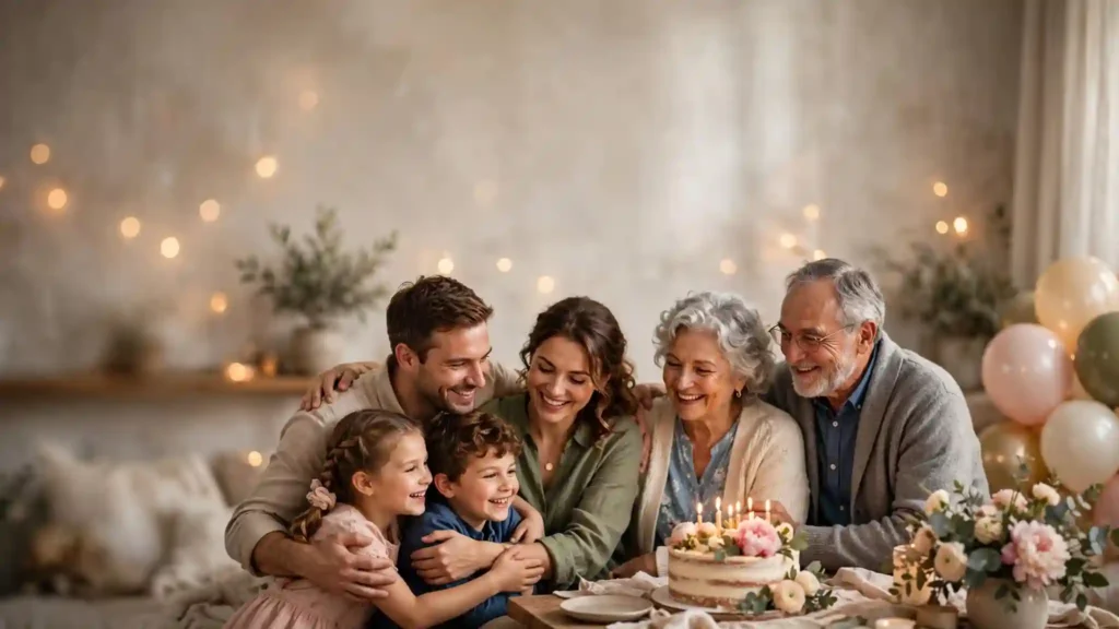 Family Happy Birthday Blessed Wishes