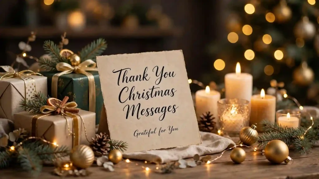 Thank You Christmas Messages