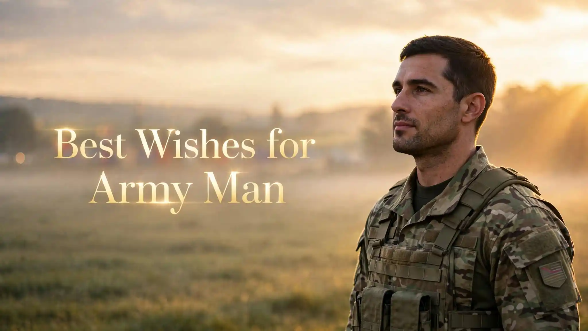 Best Wishes for Army Man