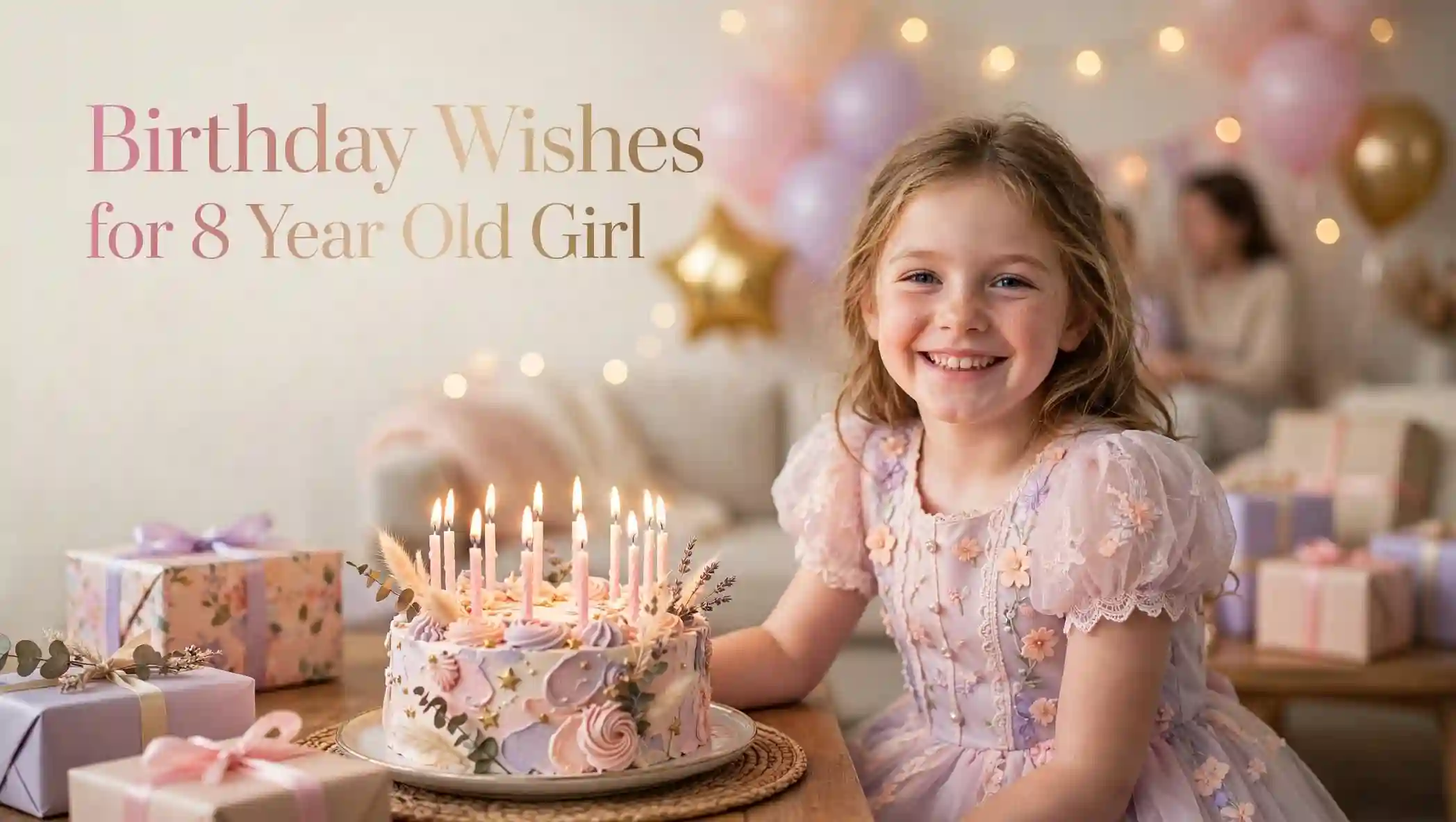 Birthday Wishes for 8 Year Old Girl