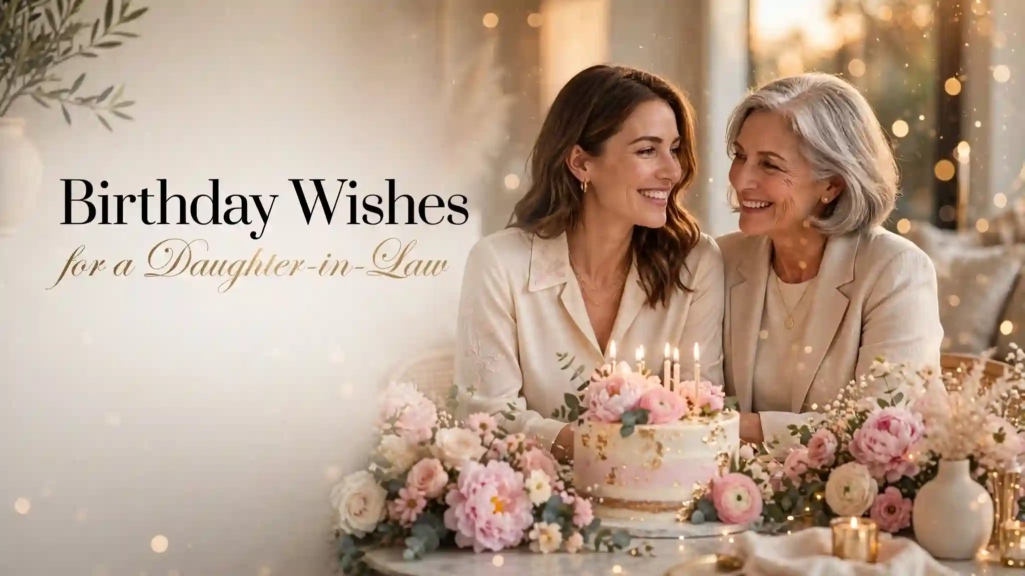 Birthday Wishes for a Daughter-in-Law
