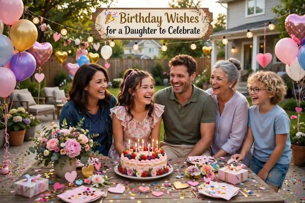 Birthday Wishes for a Daughter to Celebrate