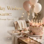 Birthday Wishes with Name