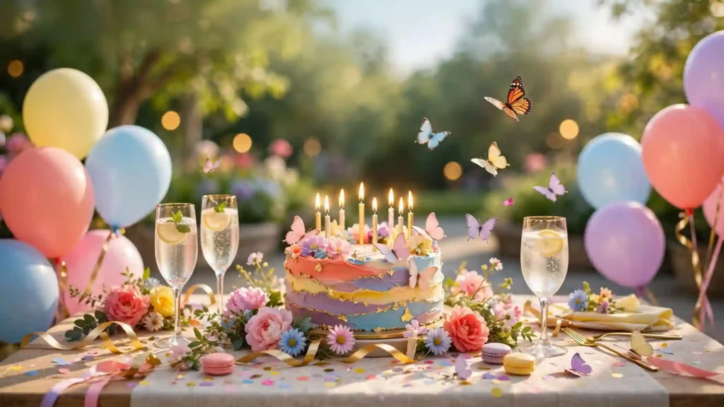 Celebration Happy Birthday Butterfly Wishes