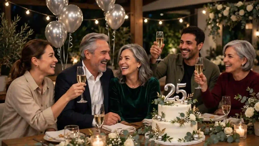 Celebration Wishes for 25 Years