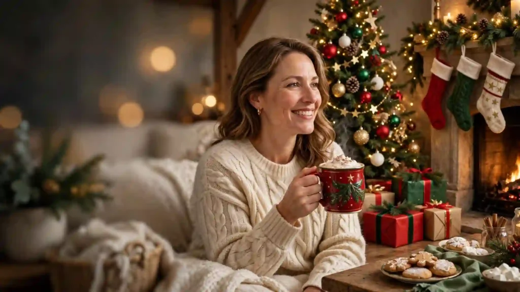 Christmas Captions for Mom