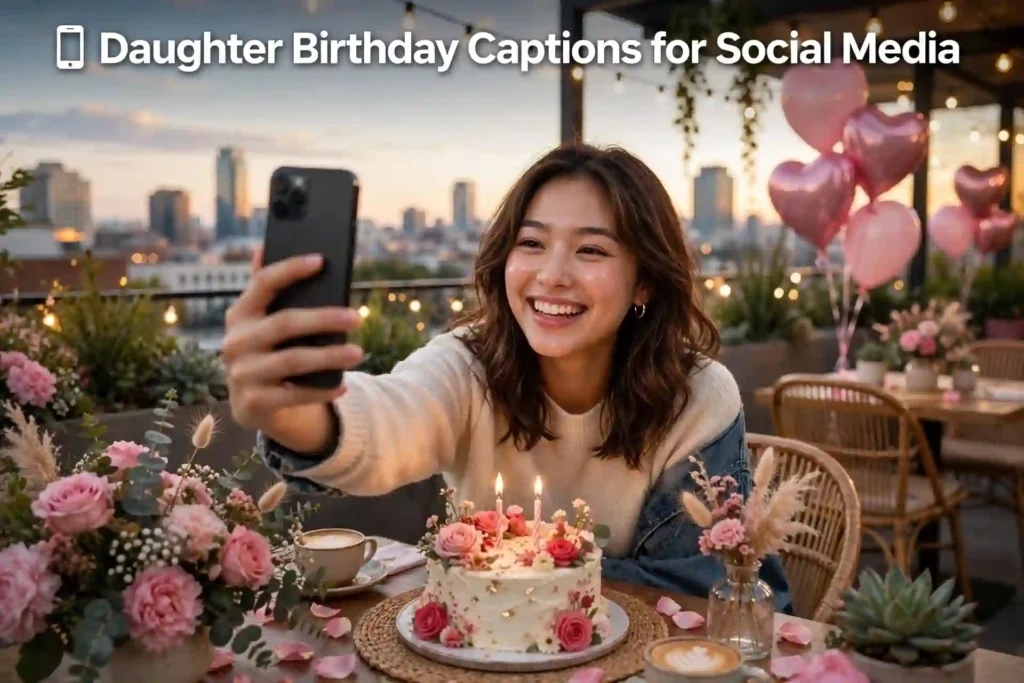 Daughter Birthday Captions for Social Media