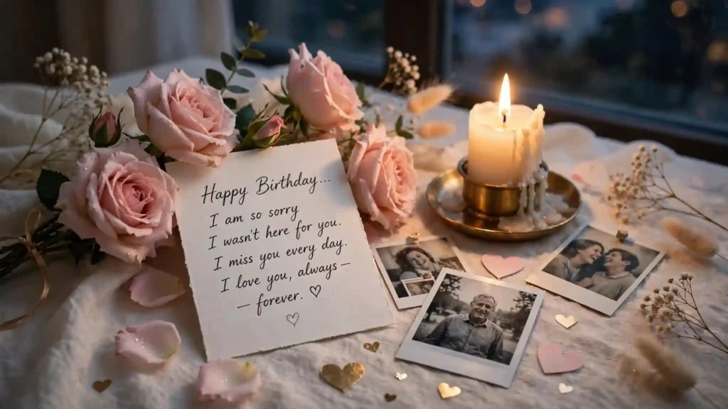 Emotional Beautiful Belated Birthday Wishes