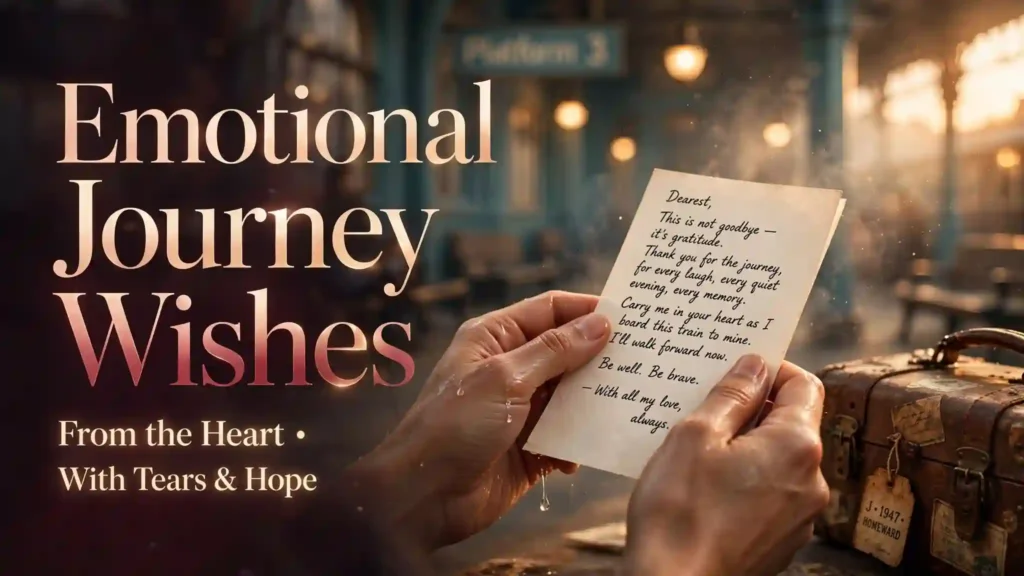 Emotional Journey Wishes