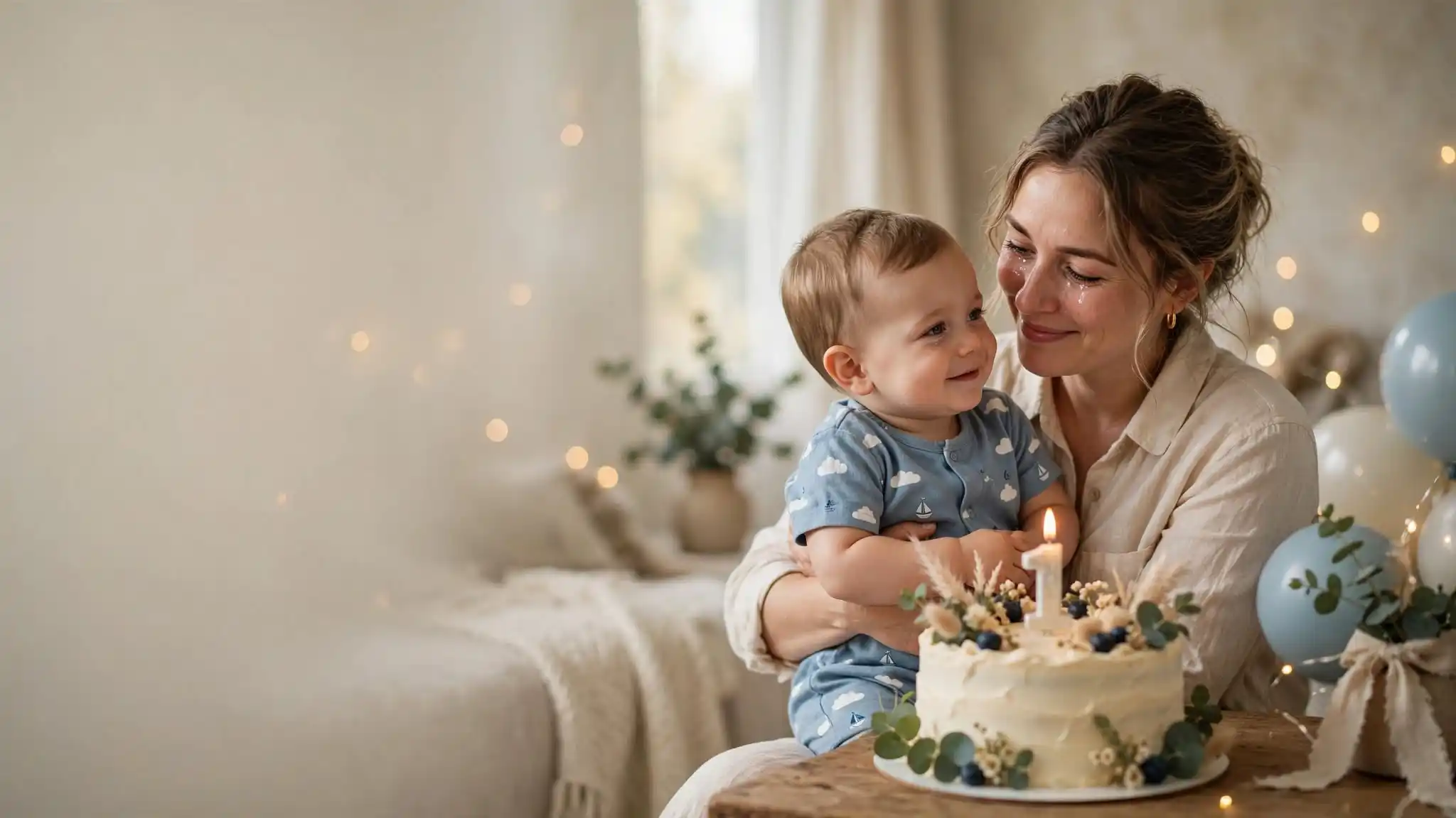 First Birthday Wishes for Son from Mom