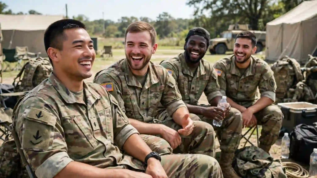 Funny Best Wishes for Army Man