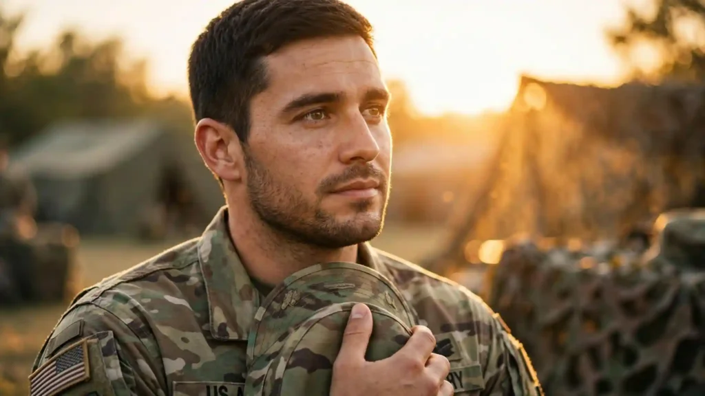 Heartfelt Best Wishes for Army Man