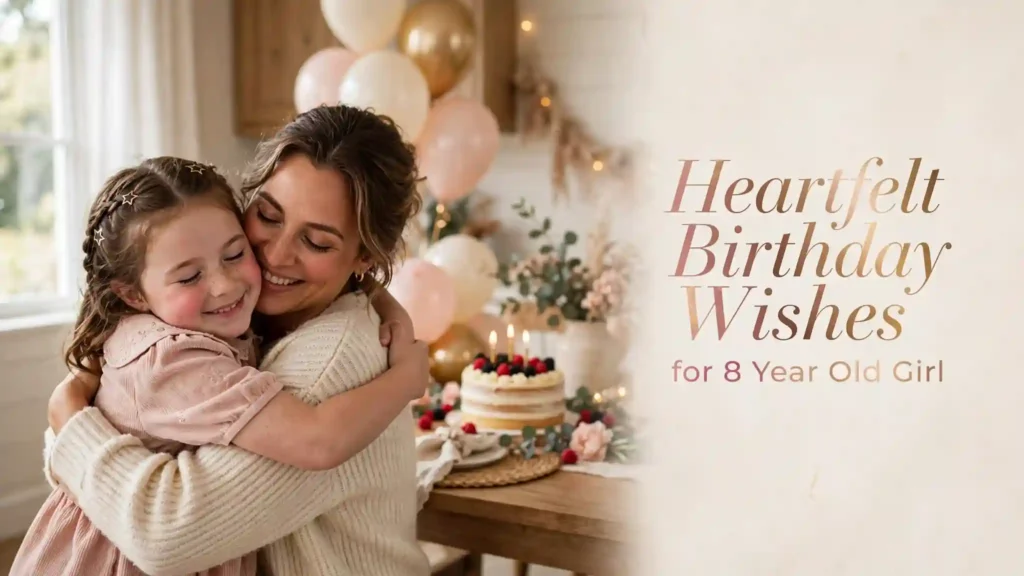 Heartfelt Birthday Wishes for 8 Year Old Girl