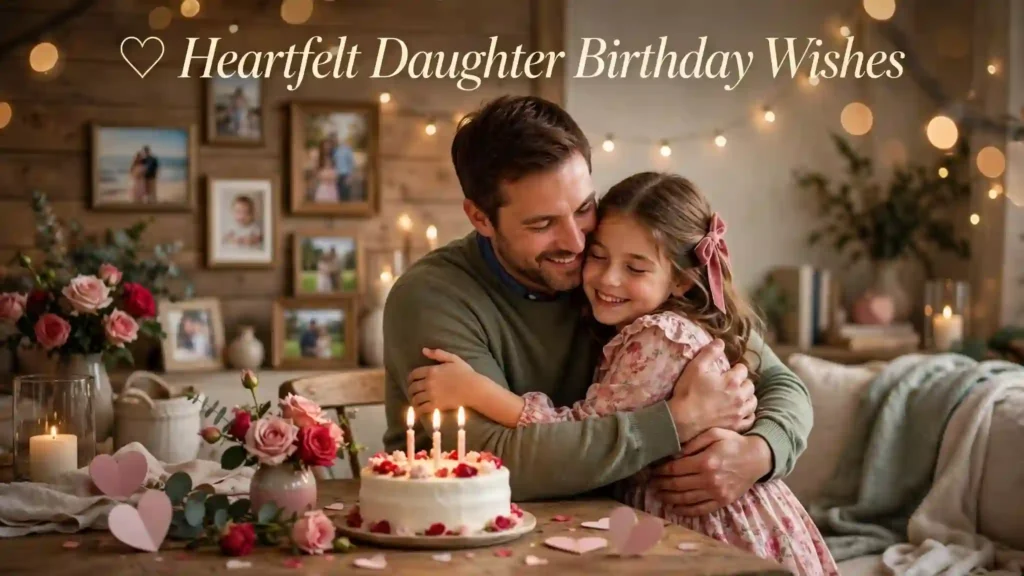 Heartfelt Daughter Birthday Wishes