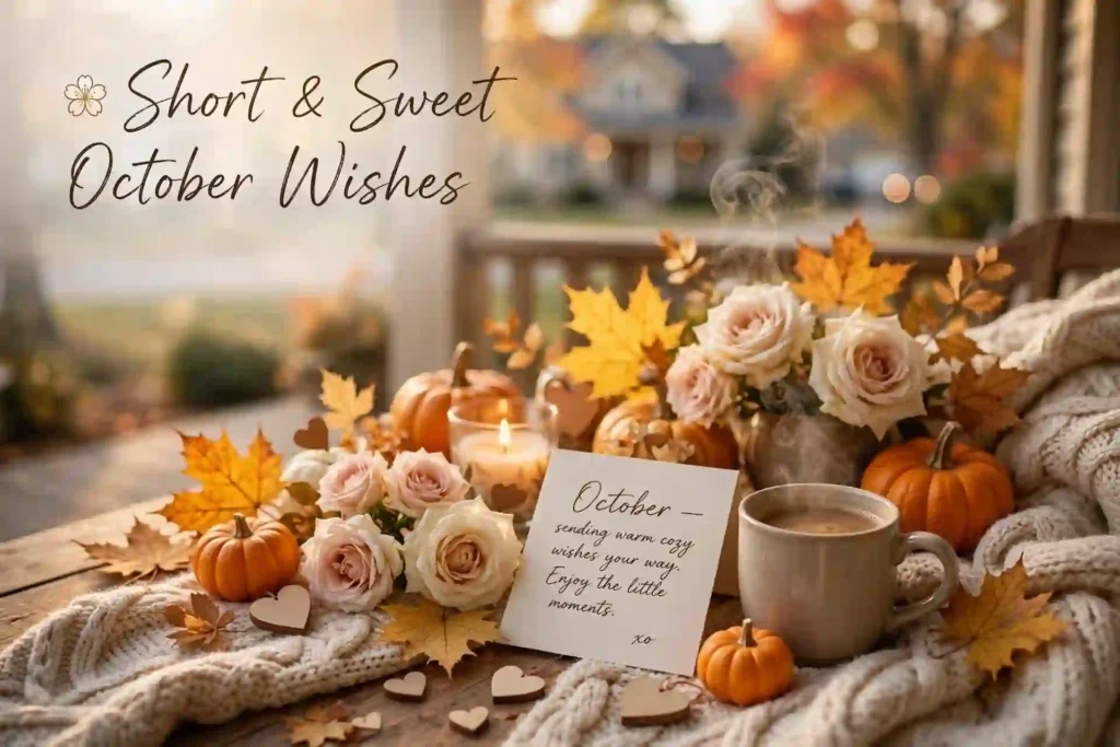 Heartfelt October Wishes