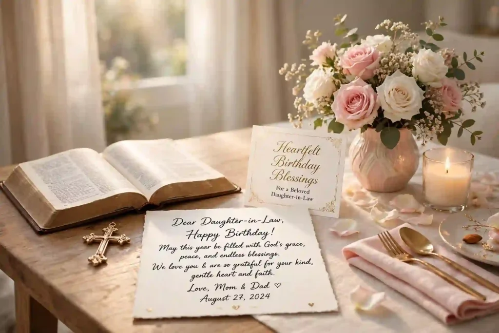 Heartfelt Religious Birthday Wishes for Daughter-in-Law