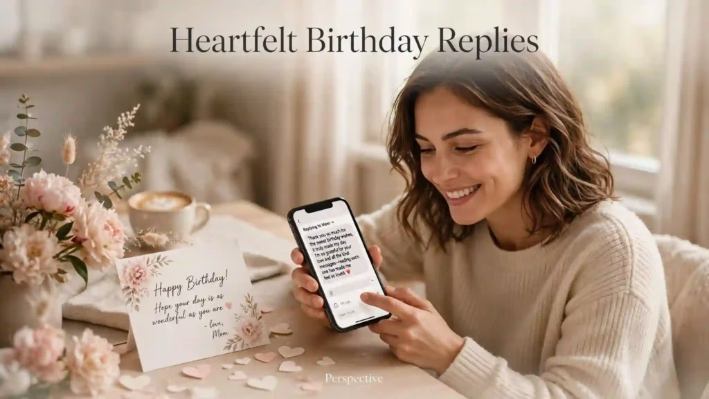 Heartfelt Replies to Birthday Wishes