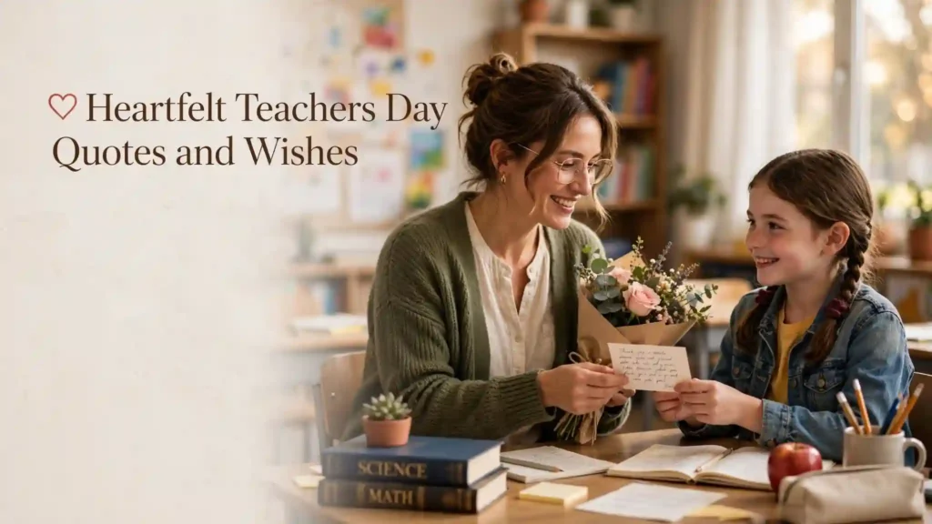 Heartfelt Teachers Day Quotes and Wishes
