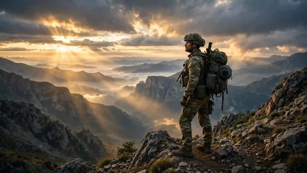 Inspirational Best Wishes for Army Man