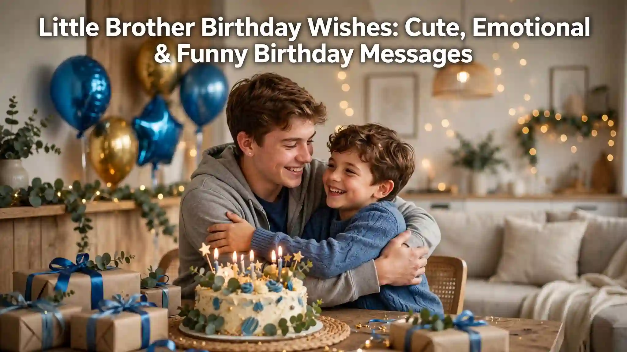 Little Brother Birthday Wishes