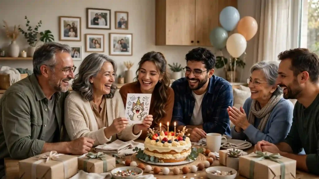 Playful Birthday Messages for Family