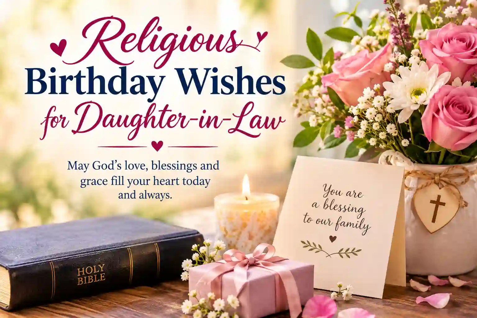 Religious Birthday Wishes for Daughter-in-Law