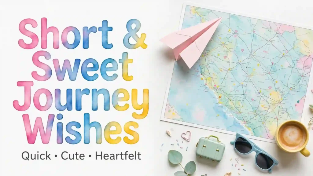 Short & Sweet Journey Wishes