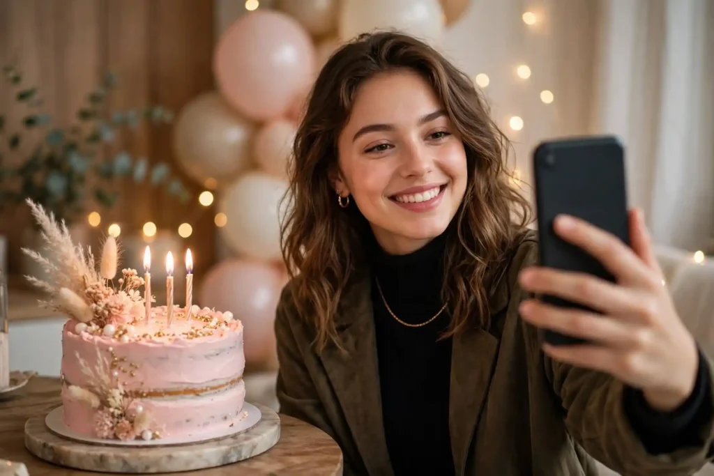 Social Media Birthday Captions for Her