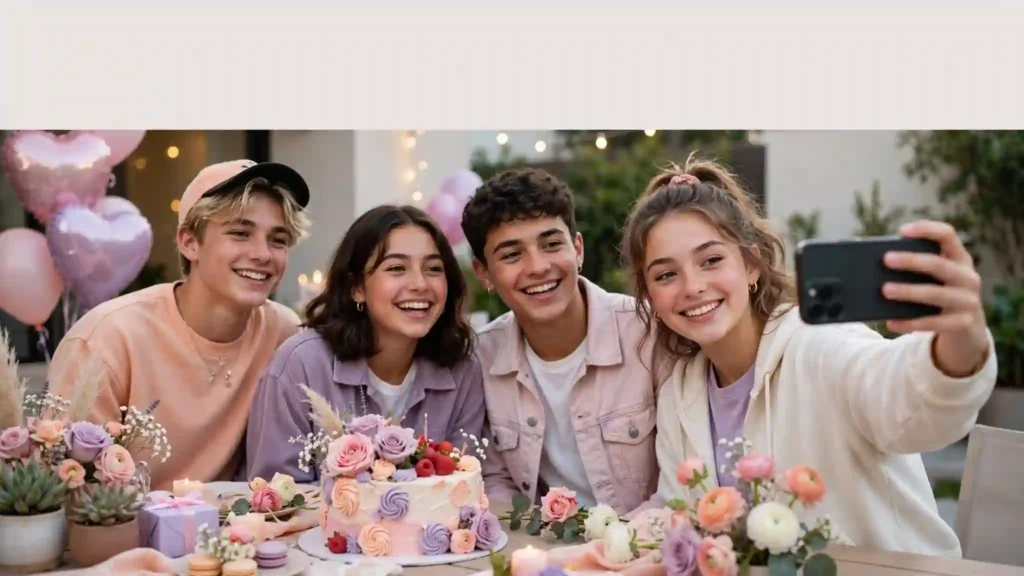 Social Media Birthday Captions for Teens