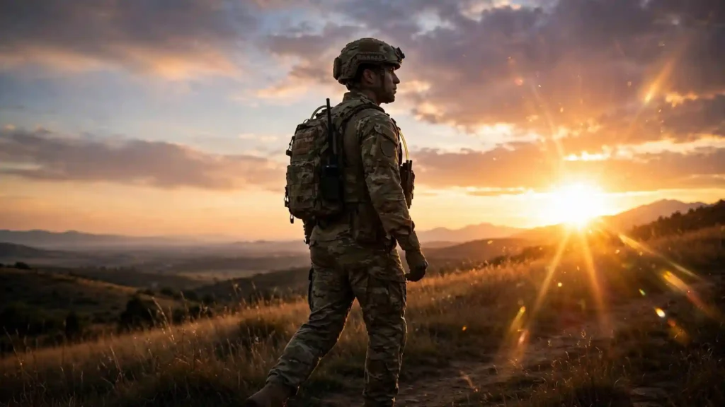 Social Media Captions for Army Man