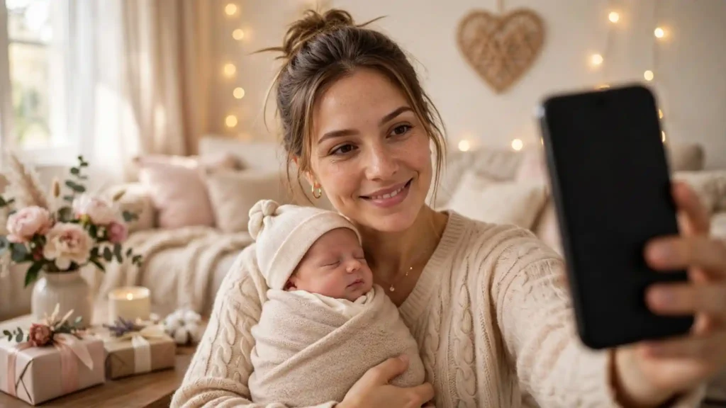 Social Media Captions for New Moms