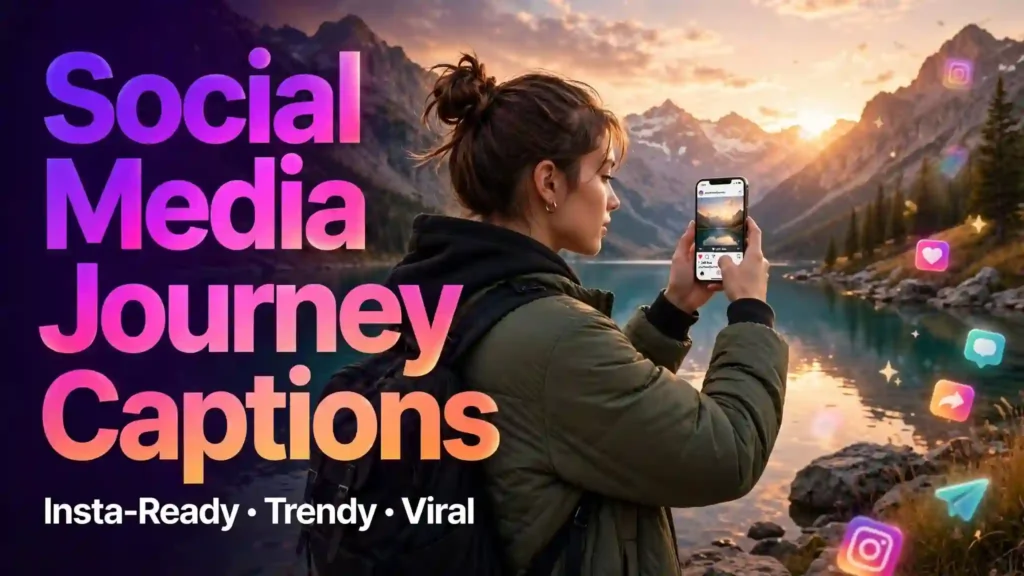 Social Media Journey Captions