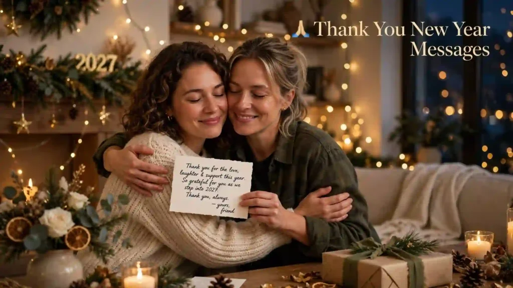 Thank You New Year Messages